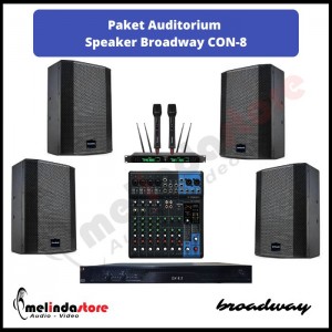 Paket Auditorium Speaker Broadway CON-8 | 4 Speaker